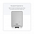 ICON Automatic Soap and Sanitizer Dispenser, 1.2 L, 8.06 x 14.18 x 4.75, Silver Mosaic (53694)
