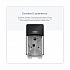 ICON Coreless Standard Roll Toilet Paper Dispenser, 7.18 x 13.37 x 7.06, Black Mosaic (58721)