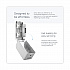 ICON Coreless Standard Roll Toilet Paper Dispenser, 7.18 x 13.37 x 7.06, Black Mosaic (58721)