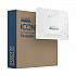 ICON Faceplate for Coreless Standard Roll Toilet Paper Dispenser, 4.25 x 6 x 1.5, Cherry Blossom (58821)