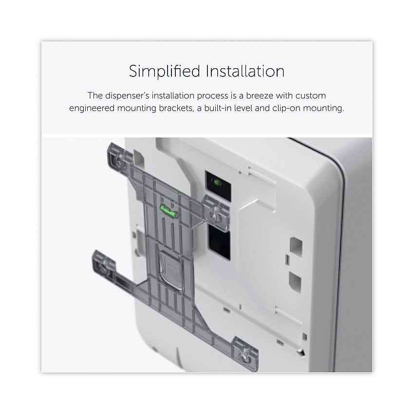 ICON Automatic Roll Towel Dispenser, 20.12 x 16.37 x 13.5, Brushed Gray (54254)