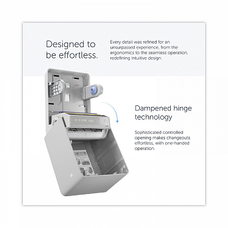 ICON Automatic Roll Towel Dispenser, 20.12 x 16.37 x 13.5, Brushed Gray (54254)
