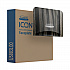 ICON Faceplate for Coreless Standard Roll Toilet Paper Dispenser, 4.25 x 6 x 1.5, Ebony Woodgrain (58831)