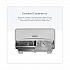 ICON Coreless Standard Roll Toilet Paper Dispenser, 8.43 x 13 x 7.25, White Mosaic (58712)