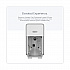 ICON Coreless Standard Roll Toilet Paper Dispenser, 7.18 x 13.37 x 7.06, White Mosaic (58711)