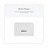 ICON Faceplate for Coreless Standard Roll Toilet Paper Dispenser, 4.25 x 6 x 1.5, White Mosaic (58771)