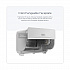 ICON Faceplate for Coreless Standard Roll Toilet Paper Dispenser, 3.56 x 12 x 1.5, White Mosaic (58772)