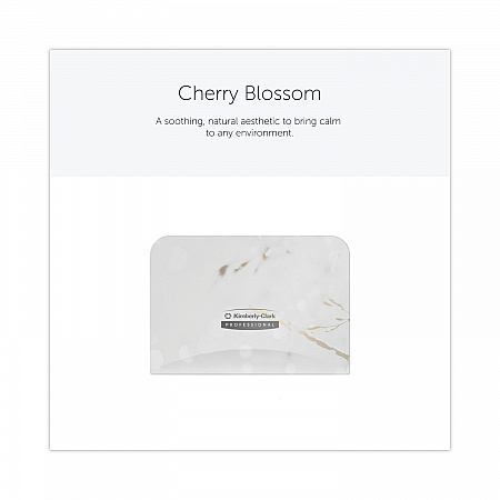 ICON Faceplate for Coreless Standard Roll Toilet Paper Dispenser, 4.25 x 6 x 1.5, Cherry Blossom (58821)