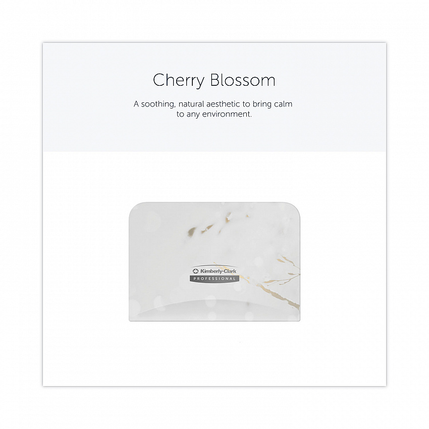 ICON Faceplate for Coreless Standard Roll Toilet Paper Dispenser, 4.25 x 6 x 1.5, Cherry Blossom (58821)