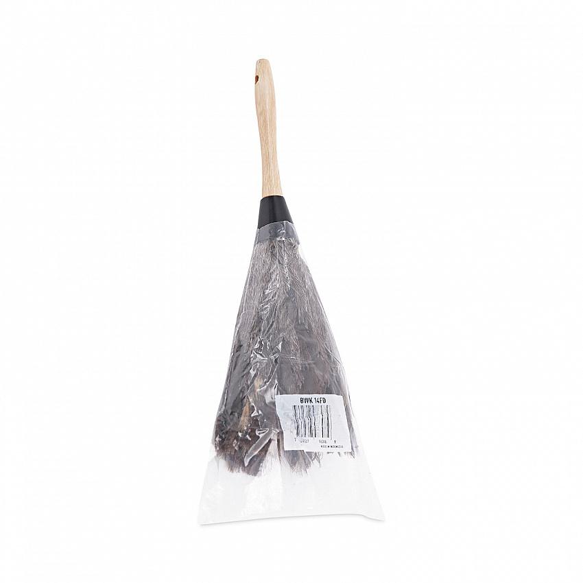 Professional Ostrich Feather Duster, 6" Wood Handle (14FD)