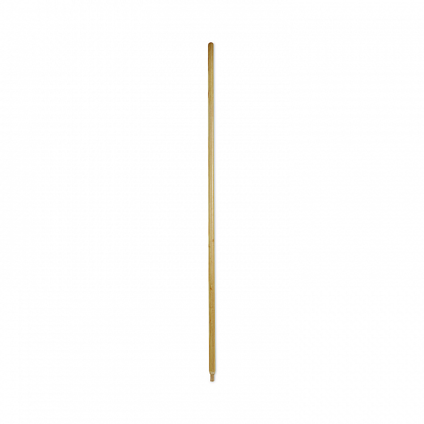 Heavy-Duty Threaded End Lacquered Hardwood Broom Handle, 1.13" dia x 60", Natural (137)