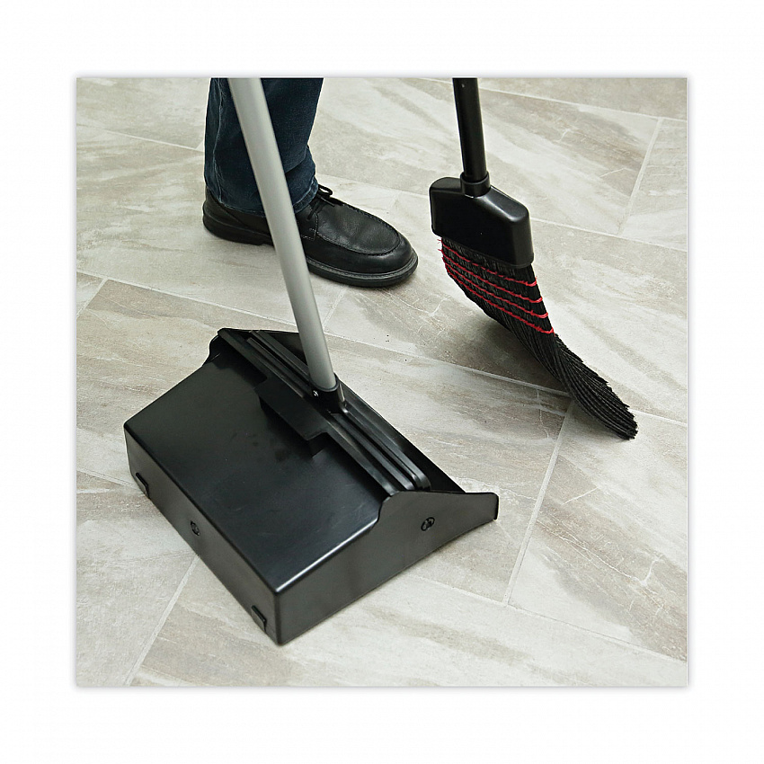 Maid Broom, Plastic Bristles, 54" Overall Length, Dozen (916P)