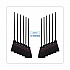 Maid Broom, Plastic Bristles, 54