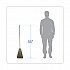 Mixed Fiber Maid Broom, Mixed Fiber Bristles, 55