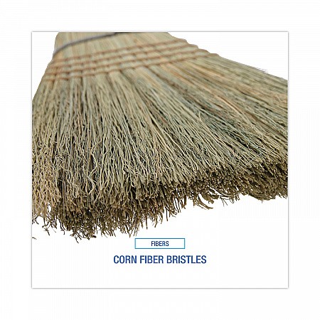 Warehouse Broom, Corn Fiber Bristles, 56