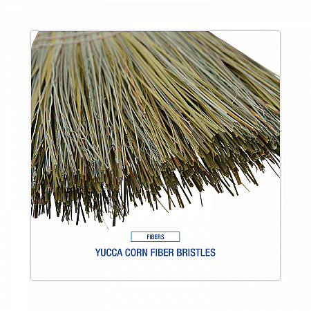 Warehouse Broom, Yucca Corn Fiber Bristles, 56