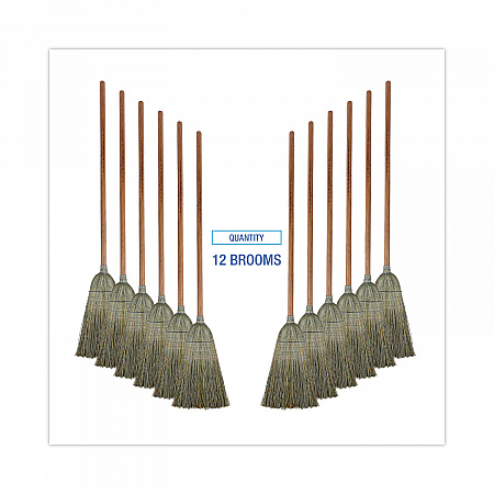 Warehouse Broom, Yucca Corn Fiber Bristles, 56