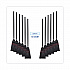 Flag Tipped Poly Lobby Brooms, Flag Tipped Poly Bristles, 38