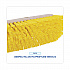 Dual-Surface Scrub Brush, Yellow Polypropylene Bristles, 10