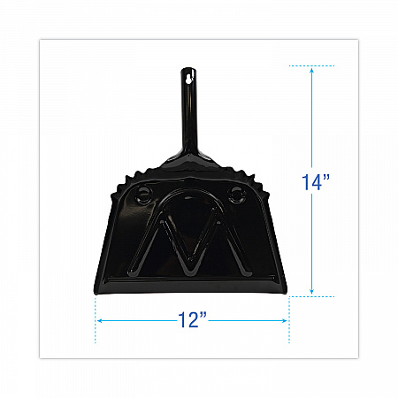 Metal Dust Pan, 12 x 14, 5