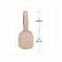 Utility Brush, Cream Polypropylene Bristles, 5.5