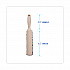 Counter Brush, Black Polypropylene, 4.5