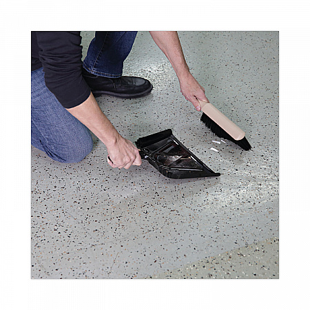 Counter Brush, Black Polypropylene, 4.5