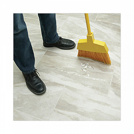 Corn Fiber Angled-Head Lobby Brooms, 55