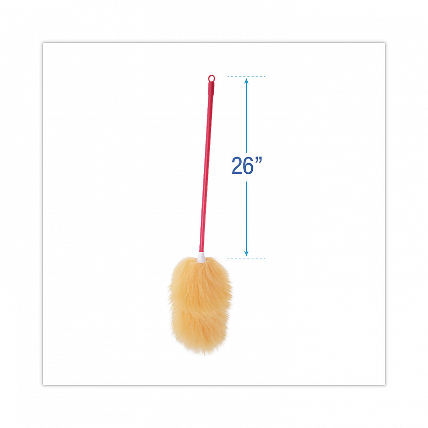 Lambswool Duster, 26" Plastic Handle (L26)