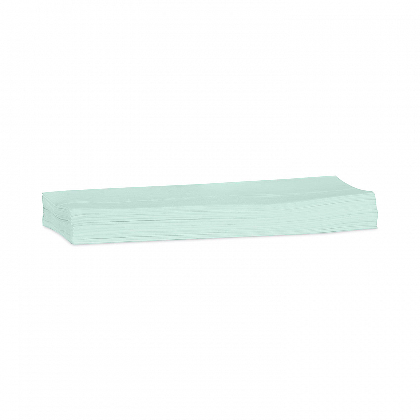 Low-Lint Cleaning Cloth, 1-Ply, 14 x 16.34, Unscented, Turquoise, 120/Pack, 4 Packs/Carton (192480)