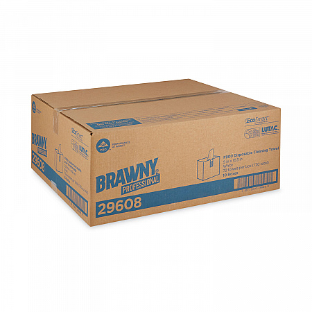 FLAX 900 Heavy Duty Cloths, 9 x 16.5, White, 72/Box (29608EA)