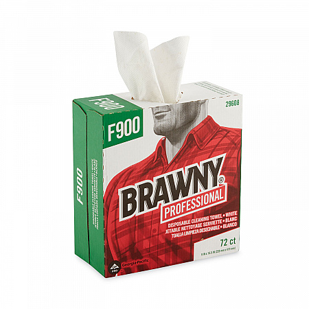 FLAX 900 Heavy Duty Cloths, 9 x 16.5, White, 72/Box (29608EA)