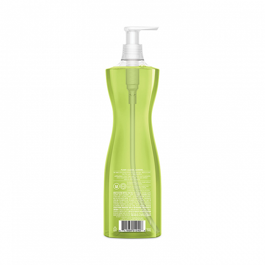 Dish Soap, Lime and Sea Salt Scent, 18 oz Pump Bottle (01240EA)