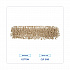 Industrial Dust Mop Head, Washable, Hygrade Cotton, 36 x 5, White (1336)