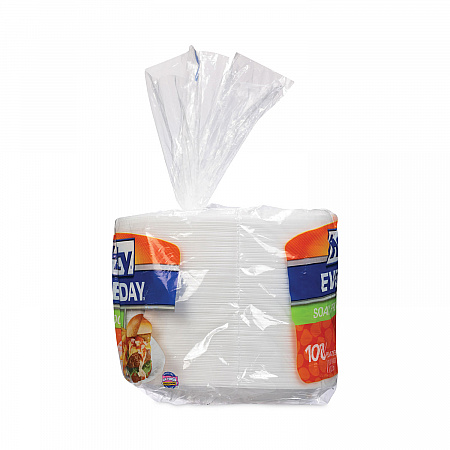 Soak Proof Tableware, Plate, Foam, 8.88
