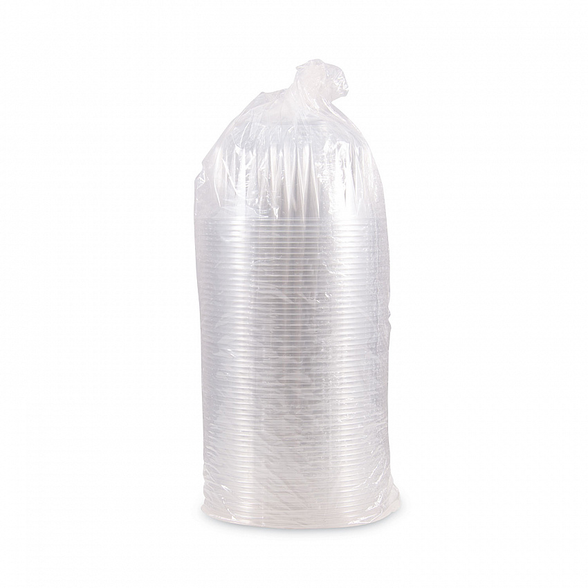 PresentaBowls Clear Bowls, 64 oz, Plastic, 63/Bag, 252/Carton (C64B)
