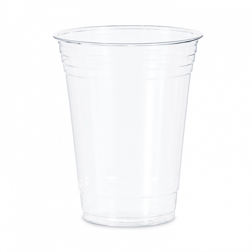 Ultra Clear PET Cups, Squat, 16 oz, Plastic, 50/Pack (TP16DPK)