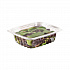 ClearPac Clear Container Lids, Flat, 6.5 x 7.5, Clear, Plastic, 63/Pack, 8 Packs/Carton (C32DLR)