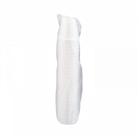 Foam Drink Cups, 8 oz, White, 25/Pack (8J8BG)