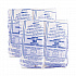Foam Hinged Lid Container, 3 Compartments, 9.3 x 9.5 x 3, White, 100/Bag, 2 Bag/Carton (95HTPF3R)