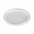 Plastic Lids for Foam Cups, Bowls and Containers, Flat, Vented, Fits 6 oz to 32 oz, Translucent, 100/Pack, 10 Packs/Carton (20JL)