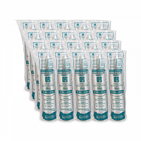 Ultra Clear PET Cups, Tall, 9 oz, Plastic, 50/Bag, 20 Bags/Carton (TP9D)