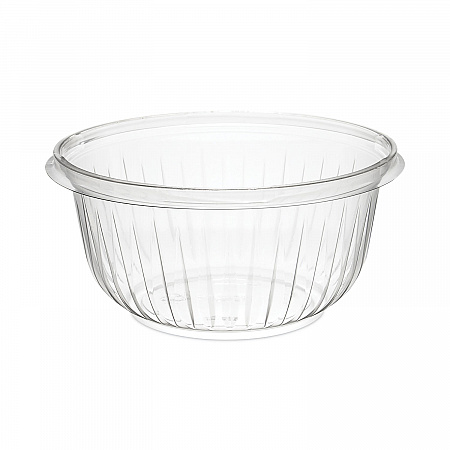 PresentaBowls Clear Bowls, 16 oz, Plastic, 63/Bag, 8 Bags/Carton, 504 Bowls/Carton (C16B)