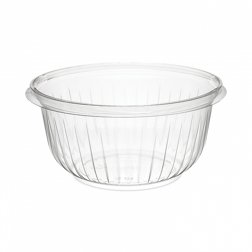 PresentaBowls Clear Bowls, 16 oz, Plastic, 63/Bag, 8 Bags/Carton, 504 Bowls/Carton (C16B)