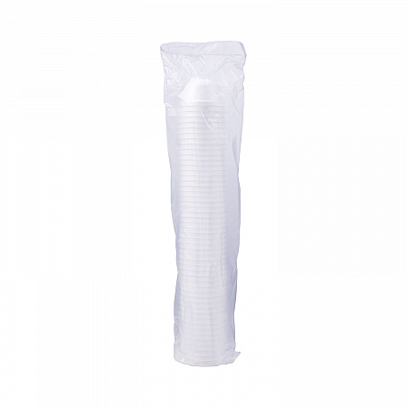 Foam Container, Squat, 6 oz, White, 50/Pack, 20 Packs/Carton (6B12)