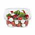 ClearPac SafeSeal Tamper-Resistant/Evident Containers, Domed Lid, 32 oz, Clear, Plastic, 100/Bag, 2 Bags/Carton (CH32DED)