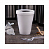Foam Drink Cups, 12 oz, White, 25/Pack (12J12BG)