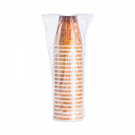 Fusion Escape Foam Hot/Cold Cups, 12 oz, Brown/Black, 1,000/Carton (12U16ESC)