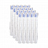 Horizon Hot/Cold Foam Drinking Cups, 20 oz, White/Blueberry, 25/Bag, 20 Bags/Carton (20J16H)