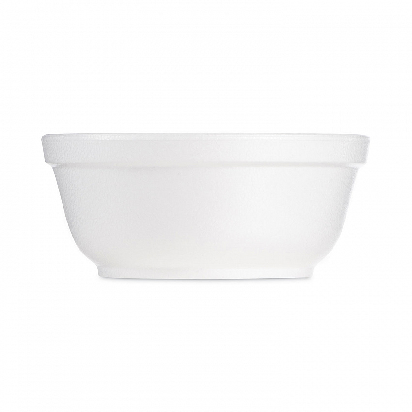 Insulated Foam Bowls, 8 oz, White, 50/Pack, 20 Packs/Carton (8B20)